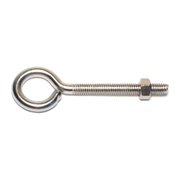 MIDWEST FASTENER Eye Bolt 5/16"-18, 4 in Shank, 18-8 Stainless Steel, 5 PK 65104